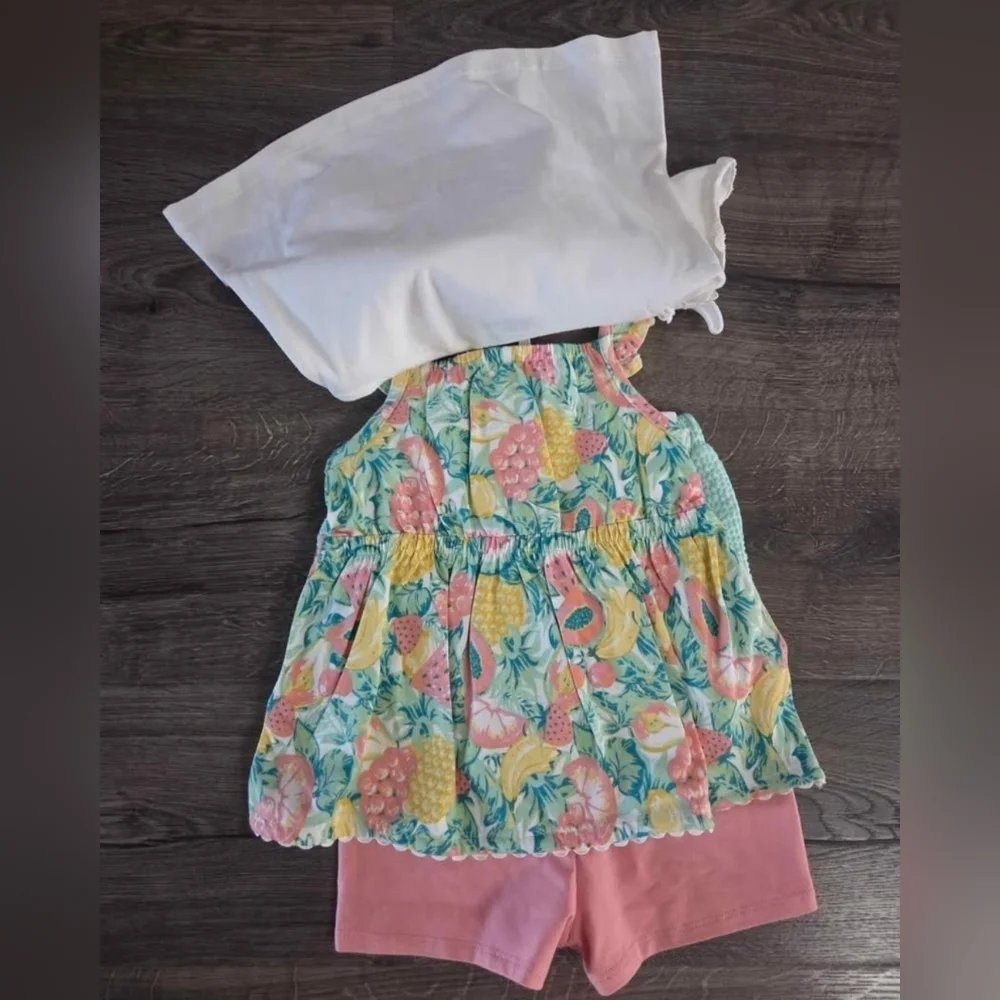 Flapdoodles Girls 4pc Outfit Size 2t NWT